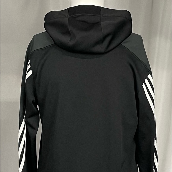 Adidas Miami Heat Climawarm Basketball NBA Hoodie Sweatshirt Medium - Picture 6 of 8